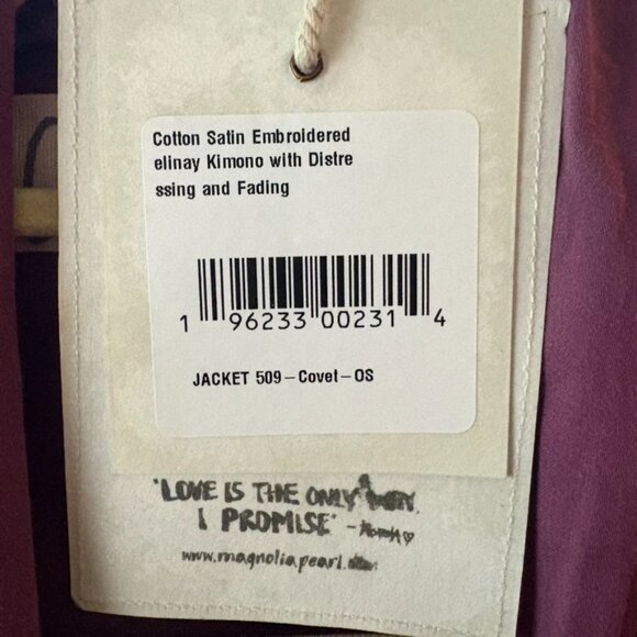 Magnolia Pearl Embroidered Belinay Kimono, Covet OS - Picture 13 of 15